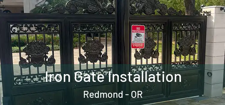 Iron Gate Installation Redmond - OR